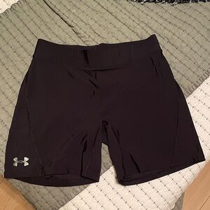 Under Armour Work Out Biker Shorts, Women’s Medium